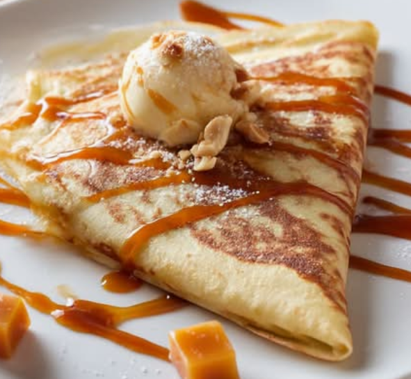 Salted Caramel Crepe